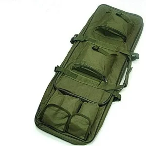 Green and Black Bag for Gun