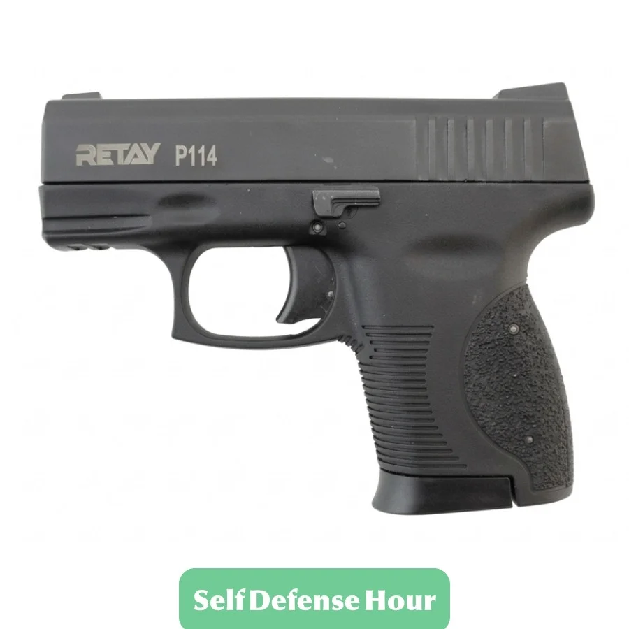 Retay Blank Gun P114 Black