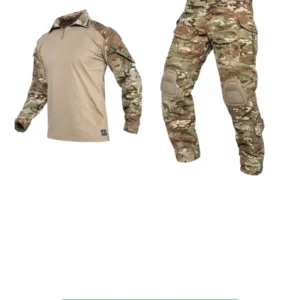 Army Suite JY-110 Black Khaki Camo and green