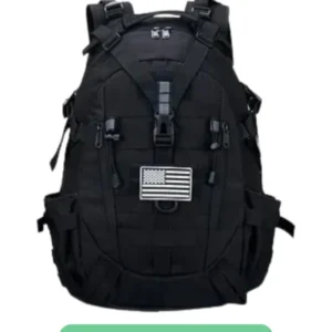 Backpack With Front Black Beckel JB-32