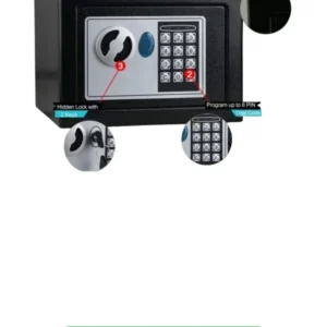 Safe Black color Small