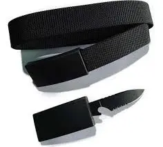 Belt Knife BLACK-Designed by Dan Valois