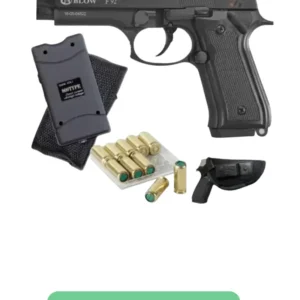 Blow F92 Beretta Gun with Blanks, Holster and Stun Gun
