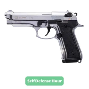 Blow F92 Mate Chrome Blank Gun