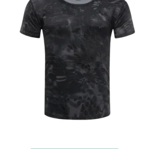 BLACK CAMO T SHIRT ( 3XL )