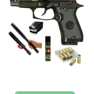 Ekol Special 99 Cal 9mm Black, Stun Gun, Peper spray, Holster | 10 Blanks