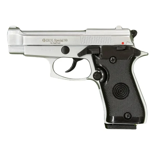 Ekol Special 9mm Blank Gun Chrome