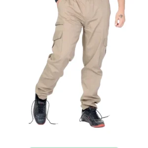 F116 PLAIN KHAKI PANTS (M)