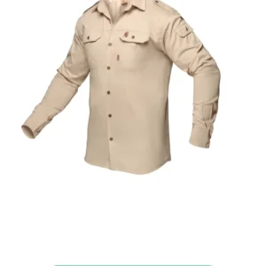 F116 PLAIN KHAKI SHIRT