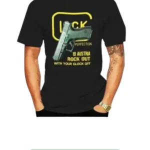 GLOCK T SHIRT BLACK ( M )