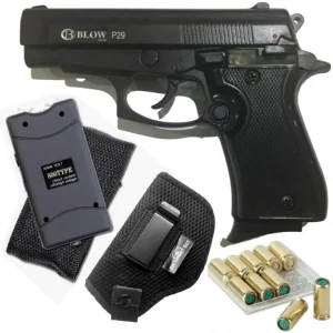 Blow P29 Mini Beretta Gun with Blanks, Holster and Stun Gun