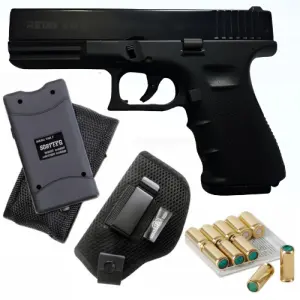 RETAY G19 BLANK GUN 9MM FUME Combo