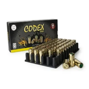 CODEX Blank Bullets – 9mm P.A.K (50 Rounds)