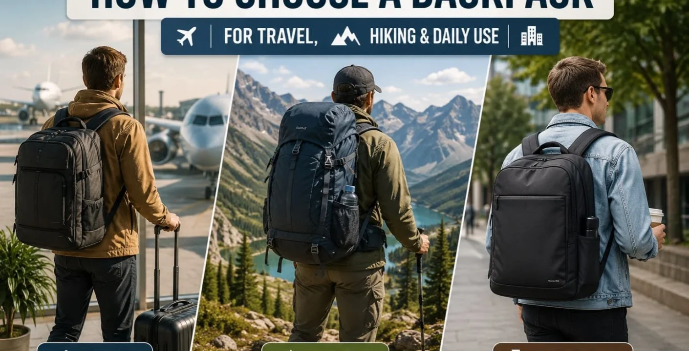 How to Choose a Backpack for Travel, Hiking & Daily Use